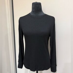 Madewell Black Knit Pullover